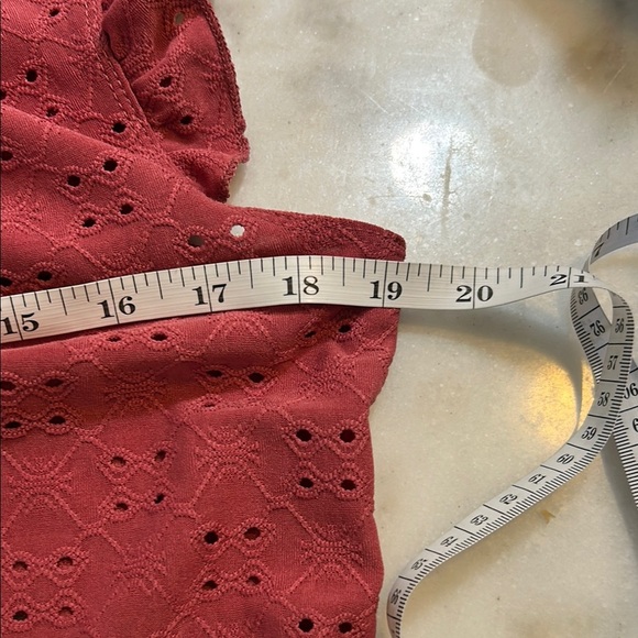 PerSeption Concept Pink Flutter Sleeve Ruffled Blouse - Picture 5 of 6